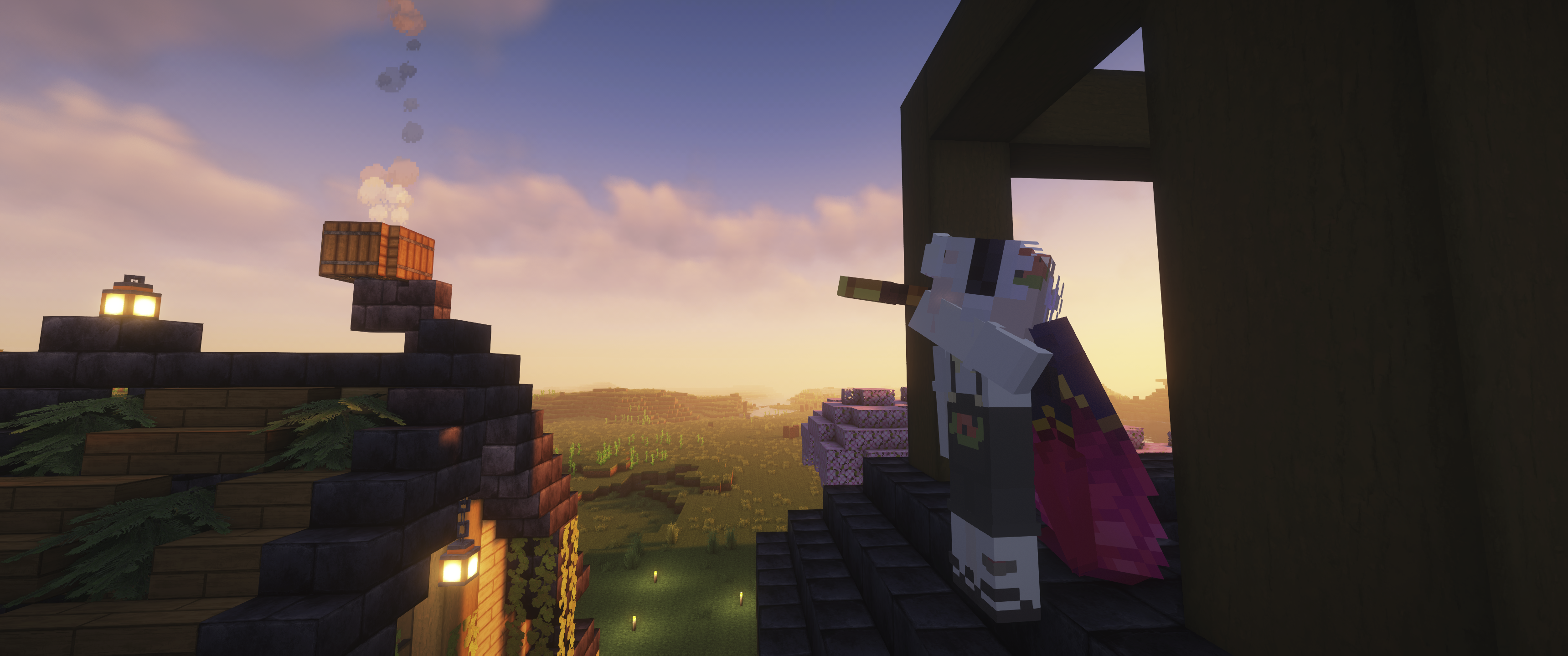 Early Minecraft screenshot from the NaLuWorld archive